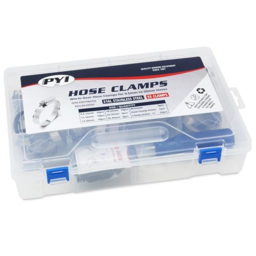 PYI Worm Gear Hose Clamp Assortment Kit #07-HCK-IT