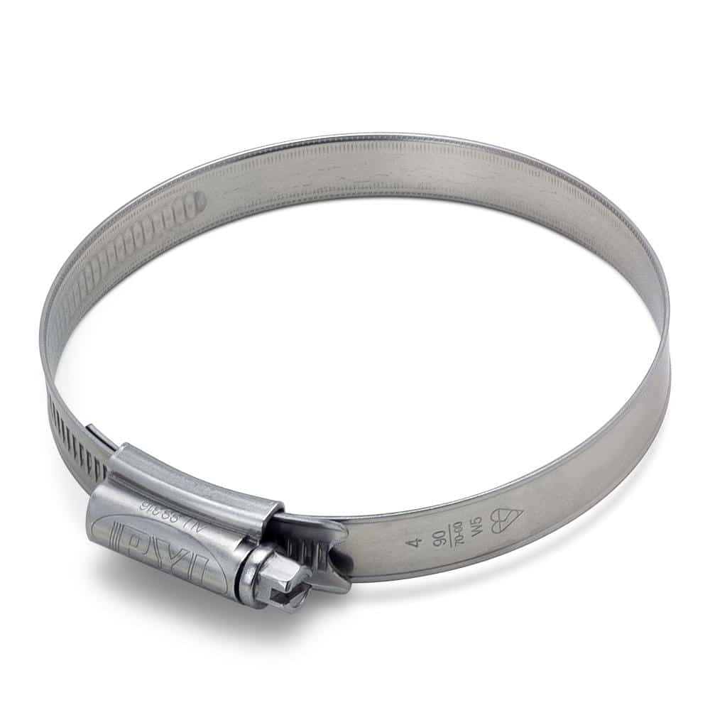 Stainless Steel 304 British type hose clamp band QTY 10 many sizes available 