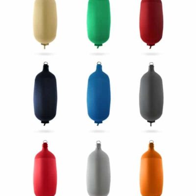 Fendertex cylindrical fender color options
