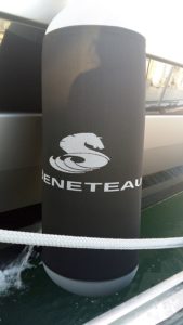 Custom Beneteau Fendertex fender