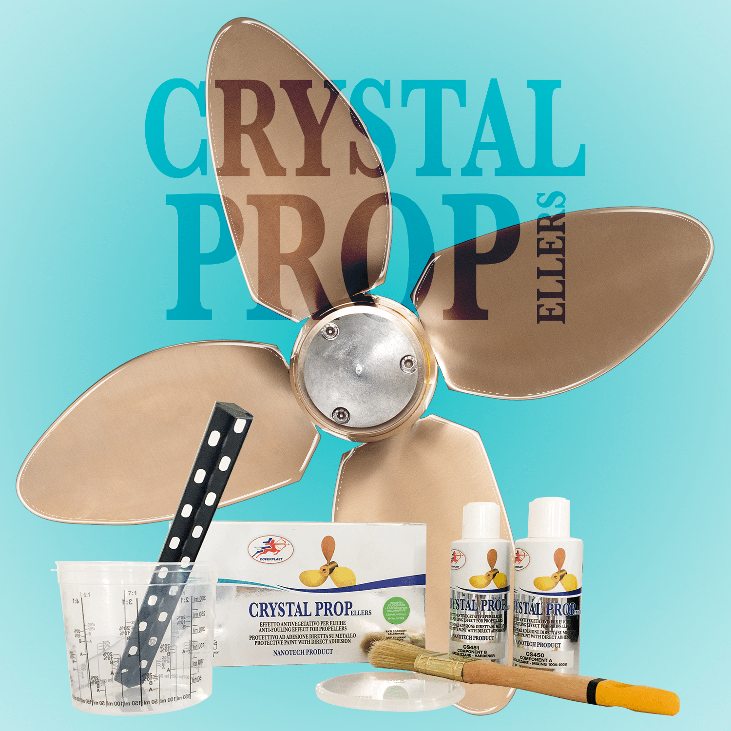 Kit antifouling pour hélice Crystal Prop