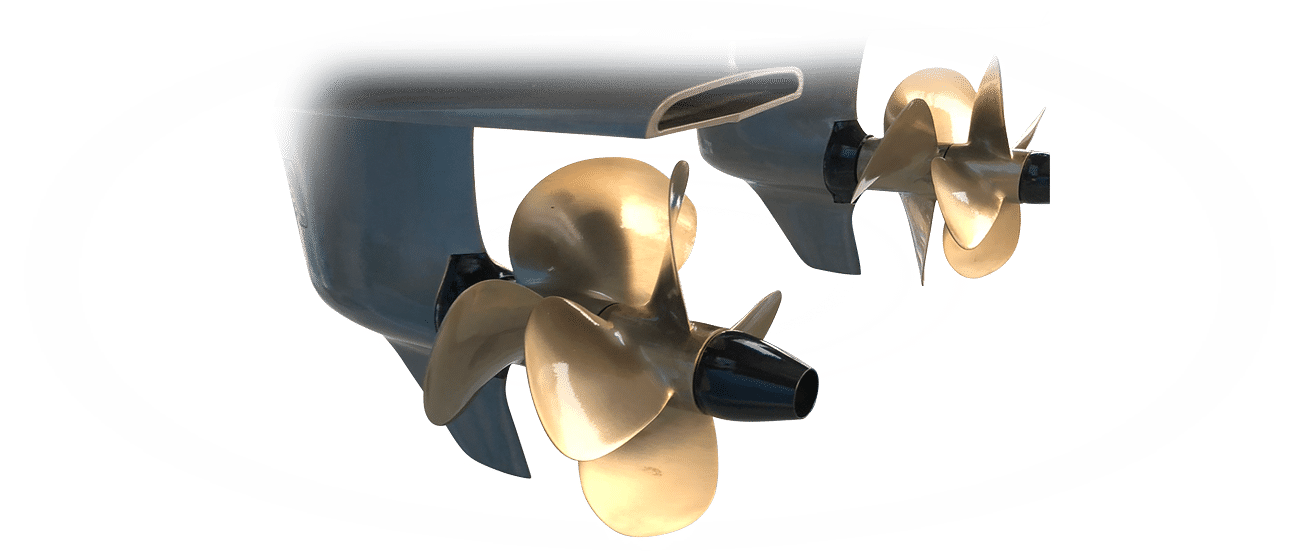 propellers with crystal-prop