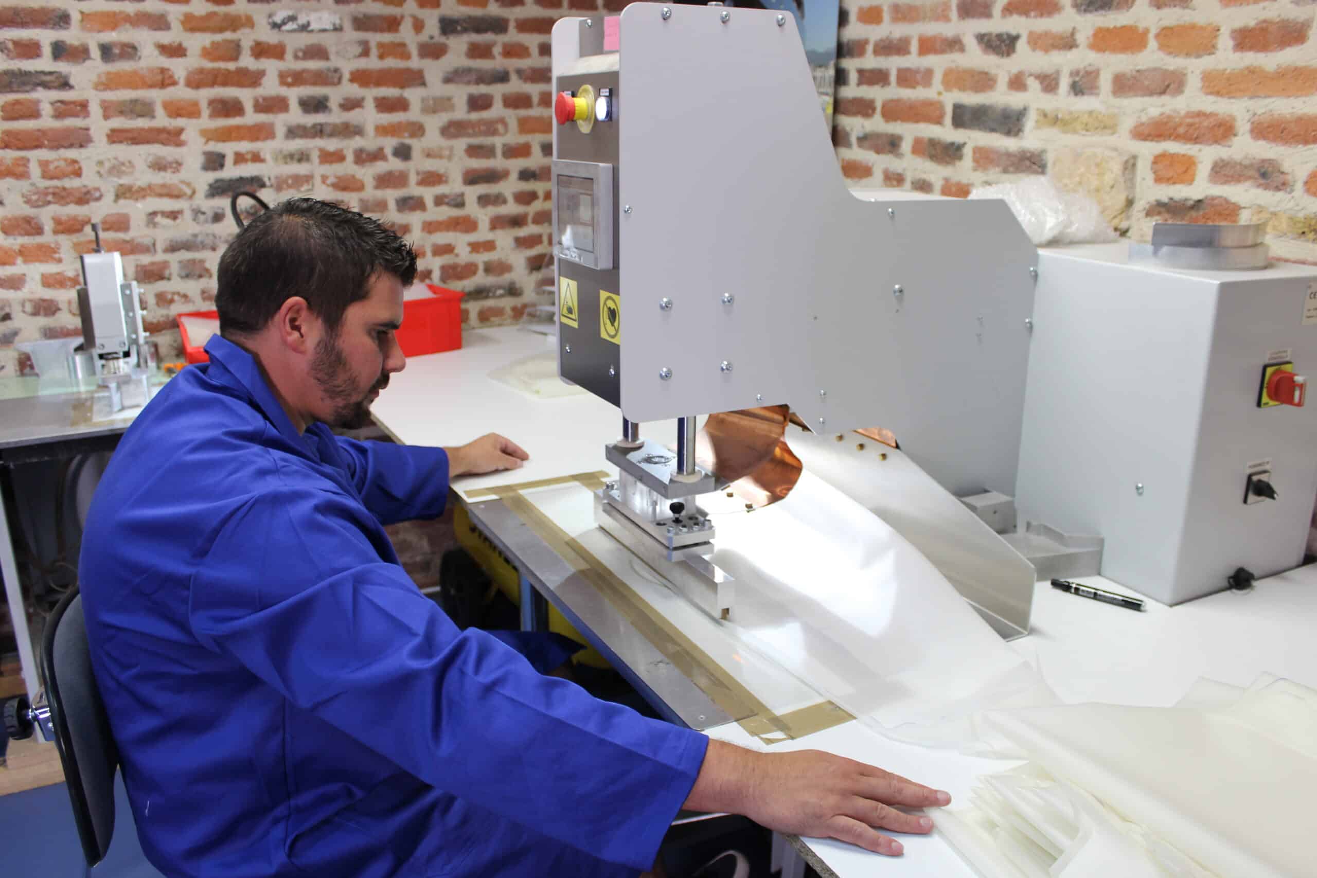 soudure haute fréquences des chambre à air Fendertex