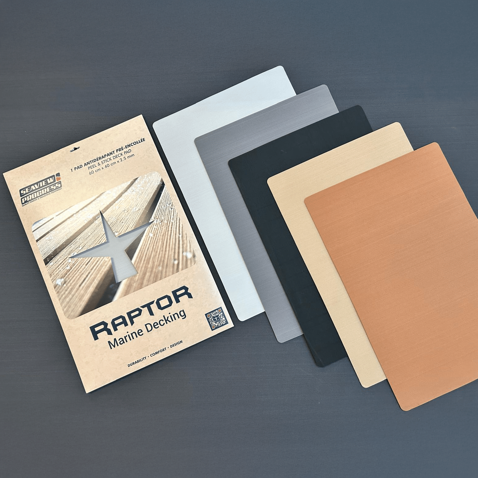 Raptor Deck EVA Marine PAD 40x60 cm – 2.5mm